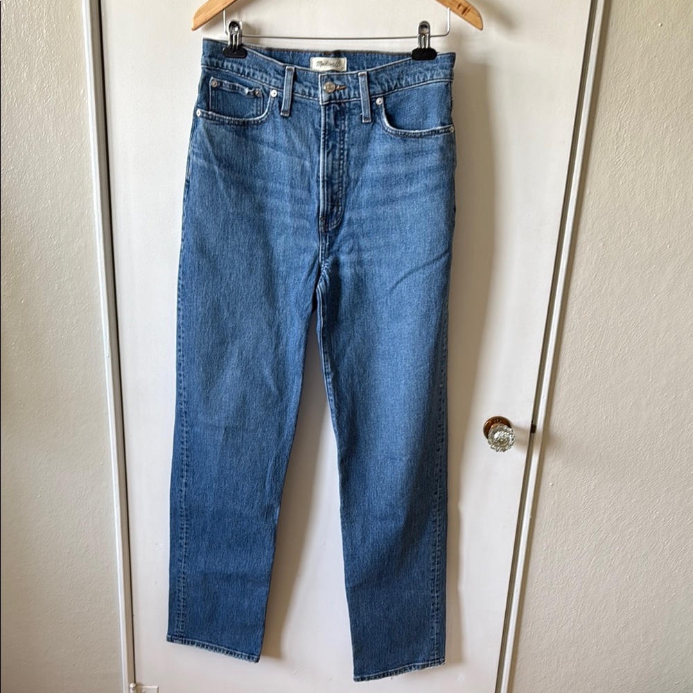 Madewell Perfect Vintage Straight Jean 29T